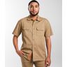 DOPE Blood Sweat & Tears Stretch Work Shirt  - Khaki - male - Size: Extra Large