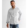 BKE Solid Athletic Shirt  - Grey - male - Size: Small