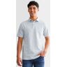 BKE Bio Wash Polo  - Grey - male - Size: Large