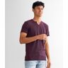 Buckle Black Burnout T-Shirt  - Purple - male - Size: 2L