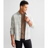 Jetty Essex Oyster Shirt  - Grey - male - Size: Small