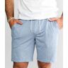 BKE Harold Performance Knit Short  - Blue - male - Size: Medium