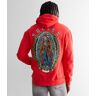 Sullen Angel Of Death Hooded Sweatshirt  - Red - male - Size: Medium