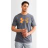 Under Armour Big Logo T-Shirt  - Grey - male - Size: Small