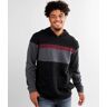 Hurley Elon Hooded Sweatshirt  - Grey;Black - male - Size: Small