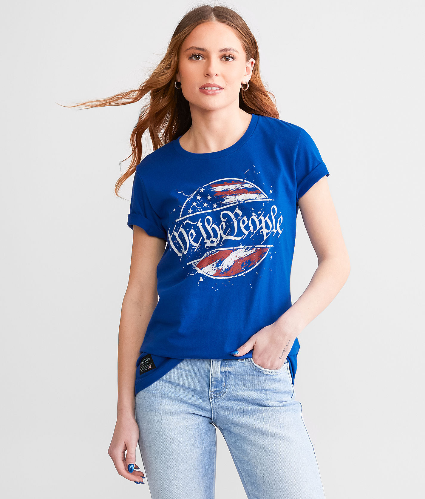 Howitzer We The People T-Shirt  - Blue - female - Size: Medium