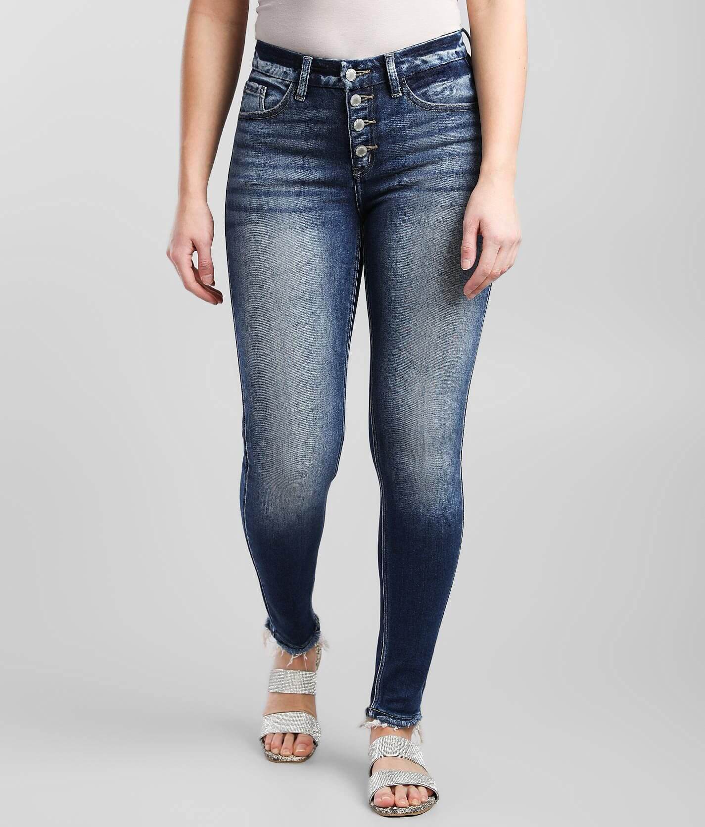 KanCan Signature;KanCan Kan Can Signature Kurvy Mid-Rise Skinny Jean  - female - Size: 25xRegular;Short;30