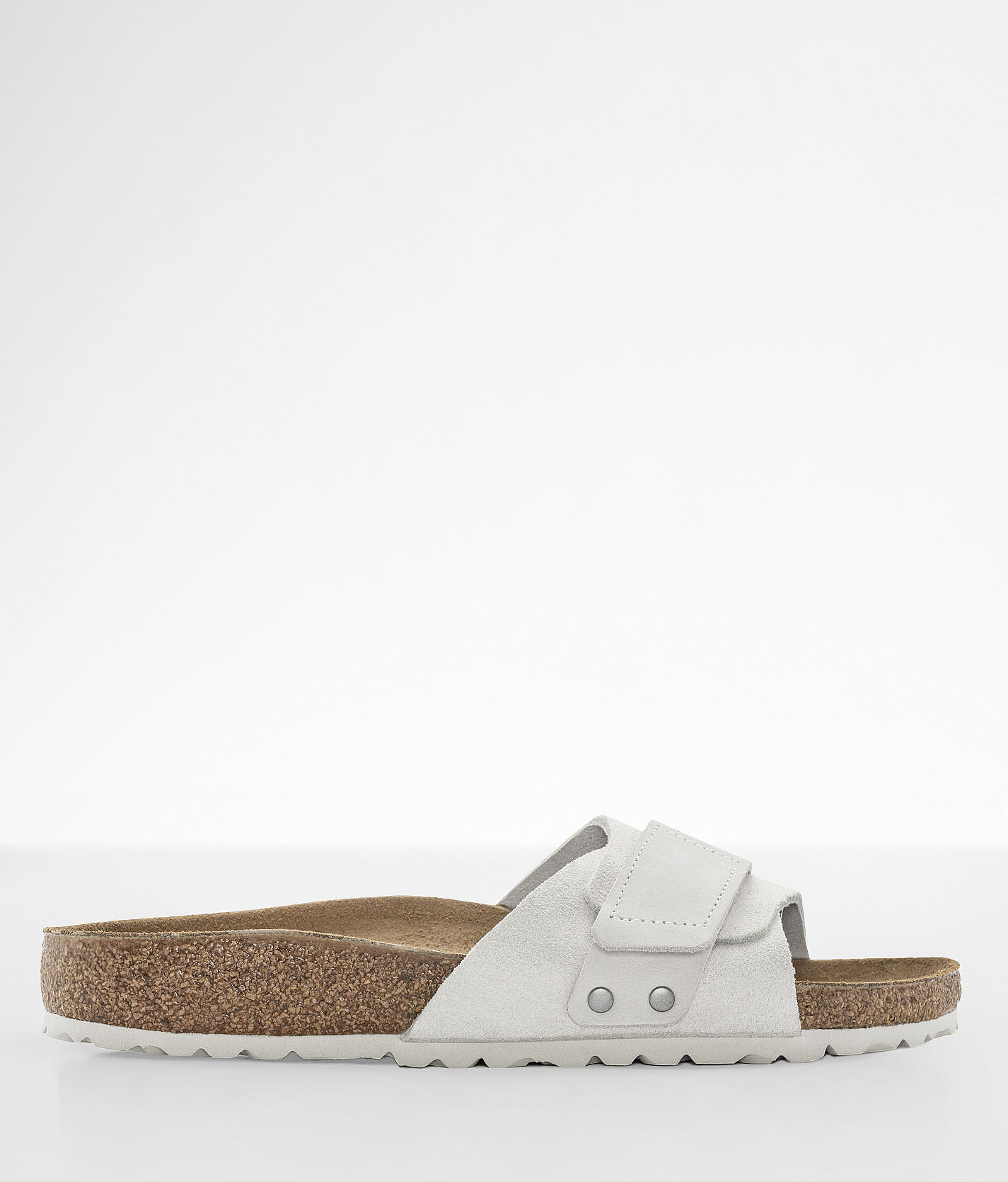 Birkenstock Oita Suede Sandal  - White;Grey - female - Size: 6