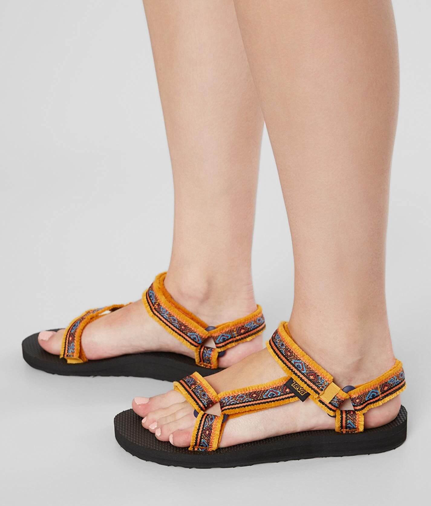 Teva Original Universal Sandal  - Orange;Yellow - female - Size: 10