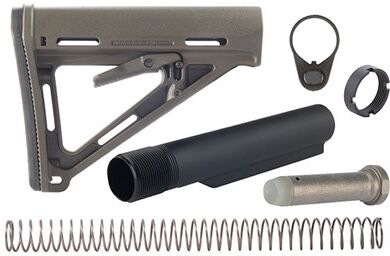 Brownells Ar-15 Moe Stock Assy  Collapsible Mil-Spec - Ar-15 Moe Stock Assy  Collapsible Mil-Spec Odg