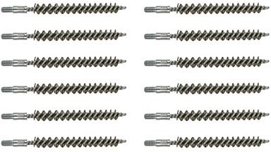 Brownells Standard Line Stainless Steel Bore Brushes - 6.5mm Standard Line Stainless Rifle Brush 12 Pack