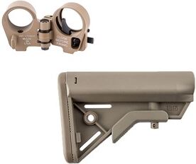 Brownells Ar-15 Sopmod Bravo Stock Collapsible W/ Folding Stock Adapter - Ar-15 Sopmod Bravo Stock W/ Folding Adpater Fde