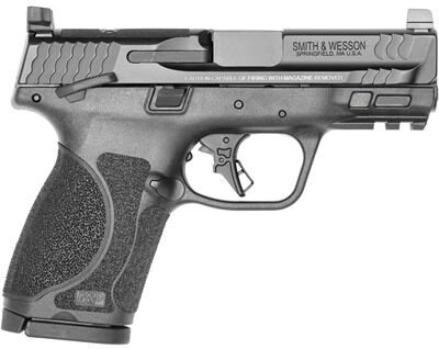 Smith & Wesson M&P 9 M2.0 Compact Optic Ready 9mm Luger Handgun - M&P 9 M2.0 Comp Or 9mm Luger 3.6" Bbl Blk 15-Rd W/Safety