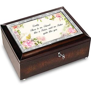 The Bradford Exchange My Sister, My Friend Personalized Music Box The Bradford Exchange My Sister, My Friend Personalized Music Box