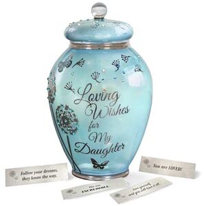 The Bradford Exchange Loving Wishes For My Daughter Heirloom Porcelain Musical Wish Jar The Bradford Exchange Loving Wishes For My Daughter Heirloom Porcelain Musical Wish Jar
