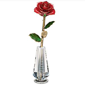 The Bradford Exchange I Love You Today, Tomorrow, Always Real Rose Centerpiece The Bradford Exchange I Love You Today, Tomorrow, Always Real Rose Centerpiece