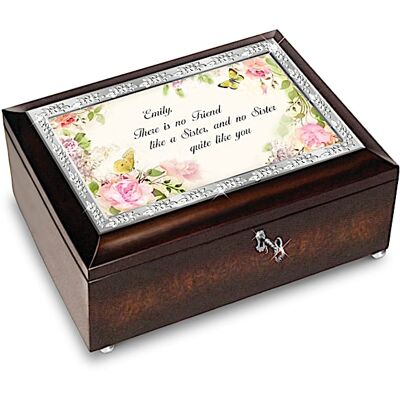 The Bradford Exchange My Sister, My Friend Personalized Music Box The Bradford Exchange My Sister, My Friend Personalized Music Box