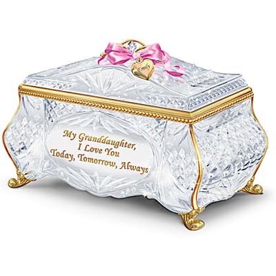 The Bradford Exchange Facets Of Love Personalized Music Box For Granddaughter The Bradford Exchange Facets Of Love Personalized Music Box For Granddaughter