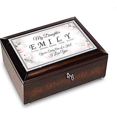 The Bradford Exchange Daughter Music Box With Name And Unique Traits The Bradford Exchange Daughter Music Box With Name And Unique Traits