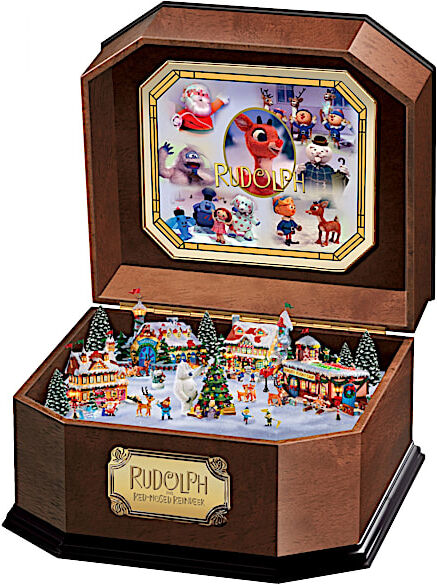 The Bradford Exchange Music Box: Rudolph The Red-Nosed Reindeer Music Box