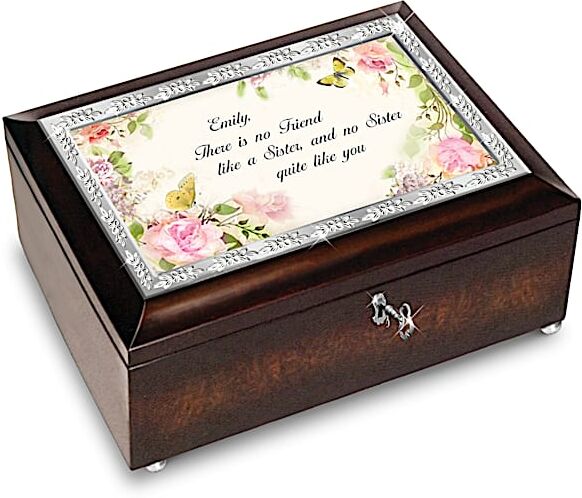 The Bradford Exchange My Sister, My Friend Personalized Music Box