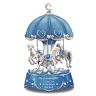 The Bradford Exchange Carousel Music Box with Sentiment for Granddaughter Lights Up: Bradford Exchange