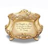 The Bradford Exchange My Dearest Daughter-In-Law Music Box And Name-Engraved Charm