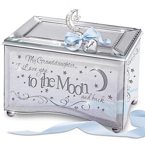The Bradford Exchange Personalized Music Box for Granddaughters: Granddaughter, I Love You To the Moon