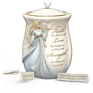 The Bradford Exchange A Year Of Inspirations Porcelain Musical Comfort Jar