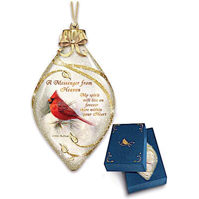 The Bradford Exchange Messenger From Heaven Illuminated Cardinal Christmas Tree Ornament The Bradford Exchange Messenger From Heaven Illuminated Cardinal Christmas Tree Ornament