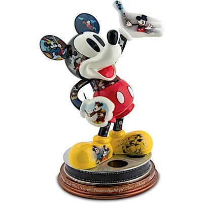 The Bradford Exchange Disney Mickey Mouse's Magical Moments Sculpture With Quote The Bradford Exchange Disney Mickey Mouse's Magical Moments Sculpture With Quote