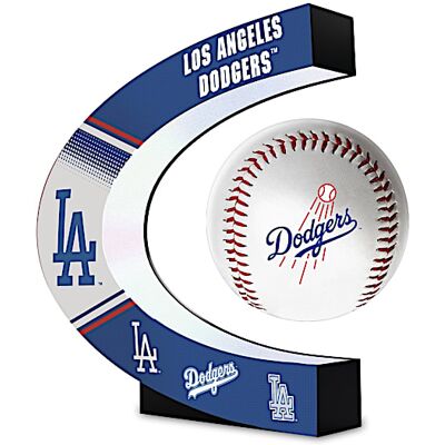 The Bradford Exchange Los Angeles Dodgers Levitating MLB Baseball Sculpture The Bradford Exchange Los Angeles Dodgers Levitating MLB Baseball Sculpture