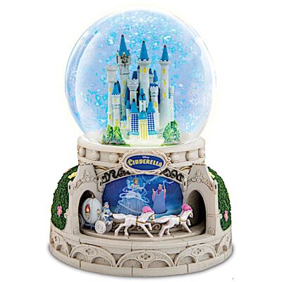 The Bradford Exchange Disney Cinderella Glitter Globe With Lights, Motion & Music The Bradford Exchange Disney Cinderella Glitter Globe With Lights, Motion & Music