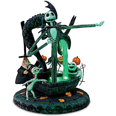 The Bradford Exchange The Nightmare Before Christmas Lighted Masterpiece Sculpture The Bradford Exchange The Nightmare Before Christmas Lighted Masterpiece Sculpture