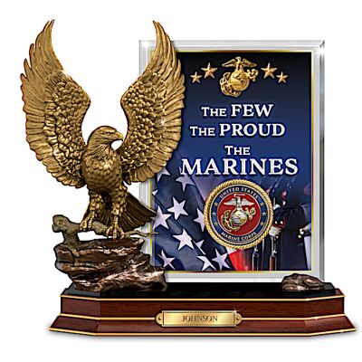 The Bradford Exchange Marines The Few The Proud Personalized Eagle Sculpture The Bradford Exchange Marines The Few The Proud Personalized Eagle Sculpture