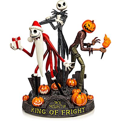 The Hamilton Collection The Nightmare Before Christmas Jack Skellington Sculpture The Hamilton Collection The Nightmare Before Christmas Jack Skellington Sculpture
