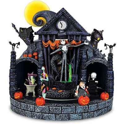 Hawthorne Village The Nightmare Before Christmas Light-Up Musical Sculpture Hawthorne Village The Nightmare Before Christmas Light-Up Musical Sculpture