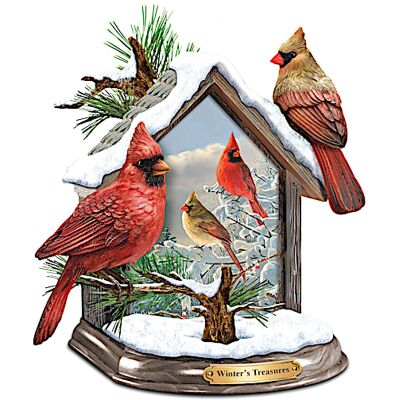 Hawthorne Village Hautman Brothers Illuminated Songbird Sculpture Collection Hawthorne Village Hautman Brothers Illuminated Songbird Sculpture Collection