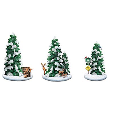 Hawthorne Village Seasonal Splendor Sculpted Tree Accessory Collection Hawthorne Village Seasonal Splendor Sculpted Tree Accessory Collection