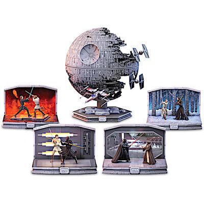 Hawthorne Village STAR WARS Illuminating Battle Scene Sculpture Collection Hawthorne Village STAR WARS Illuminating Battle Scene Sculpture Collection