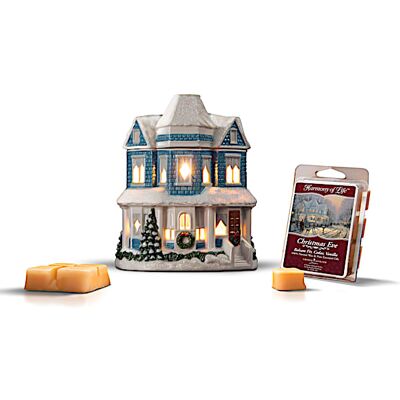 The Bradford Exchange Thomas Kinkade Aromatherapy Wax Warmer Sculpture Collection The Bradford Exchange Thomas Kinkade Aromatherapy Wax Warmer Sculpture Collection