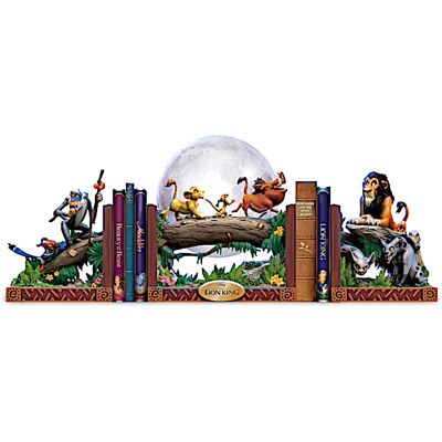 The Bradford Exchange Disney The Lion King 30th Anniversary Illuminated Bookends The Bradford Exchange Disney The Lion King 30th Anniversary Illuminated Bookends