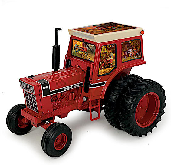 The Hamilton Collection Dave Barnhouse International Harvester Tractor Sculpture