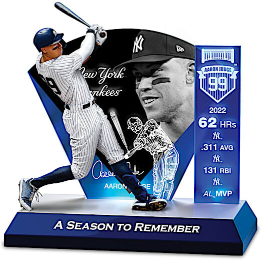 Hawthorne Village MLB Luminaries: Aaron Judge Lighted Tribute Sculpture