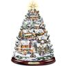The Bradford Exchange Thomas Kinkade Christmas Tabletop Tree: Songs Of The Season