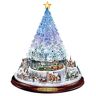 The Bradford Exchange Thomas Kinkade Reflections Of Christmas Light Up Tabletop Tree