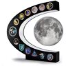 The Bradford Exchange Apollo Missions Illuminated Levitating Moon Sculpture