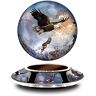 The Bradford Exchange Ted Blaylock Soaring Majesty Levitating Globe Eagle Sculpture