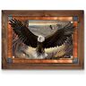 The Bradford Exchange Ted Blaylock Wings Of Power Self-Illuminating Stained Glass Wall Decor