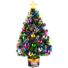 The Bradford Exchange Thomas Kinkade Rotating Tree With Color-Changing Lights